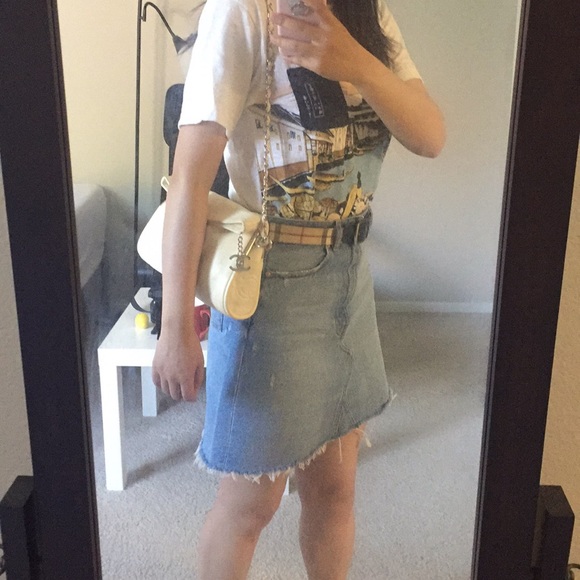 Chanel 2 way white shoulder bag - Picture 3 of 8